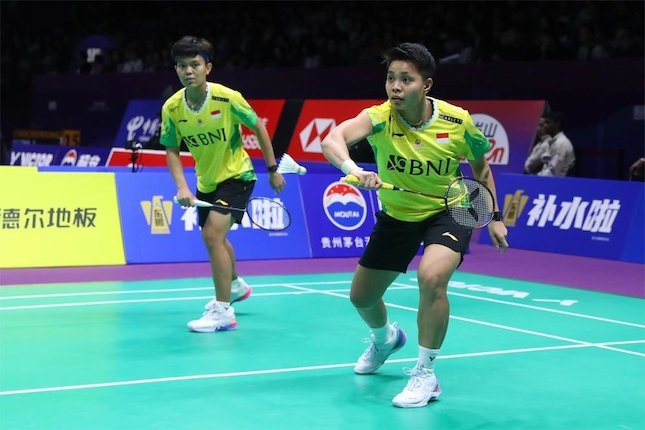 Apriyani/Siti Fadia Juga di Grup A