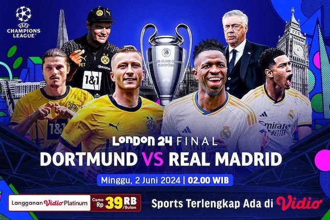Final Liga Champions: Dortmund vs Madrid Final Liga Champions: Dortmund vs Madrid