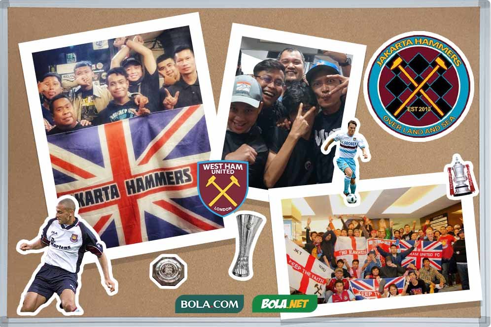 Profil Jakarta Hammers: Kala Kultur, Musik dan Sepak Bola Jadi Satu dalam West Ham Fans