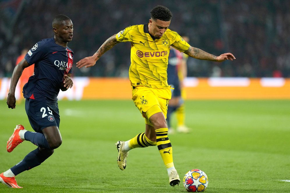 Jadon Sancho: Cuma Main 3 Kali di MU, Lalu Bawa Borussia Dortmund ke Final Liga Champions Jadon Sancho: Cuma Main 3 Kali di MU, Lalu Bawa Borussia Dortmund ke Final Liga Champions
