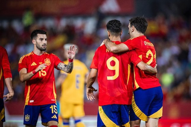 Hattrick Mikel Oyarzabal untuk Timnas Spanyol Hattrick Mikel Oyarzabal untuk Timnas Spanyol
