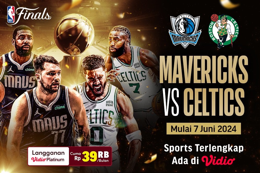 Link Siaran Langsung NBA Final: Boston Celtics Vs Dallas Mavericks di Vidio