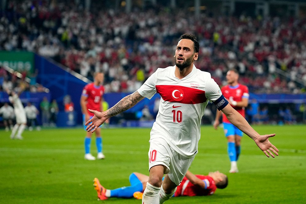 Hasil Euro 2024 Republik Ceko vs Turki: Skor 1-2