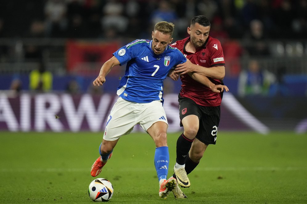 Jelang Spanyol vs Italia, Davide Frattesi: Gaya Main La Furia Roja Lebih Modern Dibanding Azzurri Jelang Spanyol vs Italia, Davide Frattesi: Gaya Main La Furia Roja Lebih Modern Dibanding Azzurri