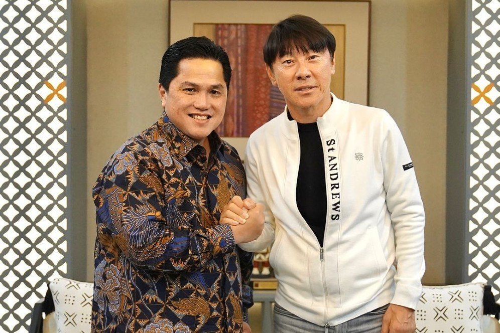 Shin Tae-yong Bongkar Hubungan dengan Erick Thohir Usai Dipecat dari Timnas Indonesia: Putus Kontak Sama Sekali Shin Tae-yong Bongkar Hubungan dengan Erick Thohir Usai Dipecat dari Timnas Indonesia: Putus Kontak Sama Sekali