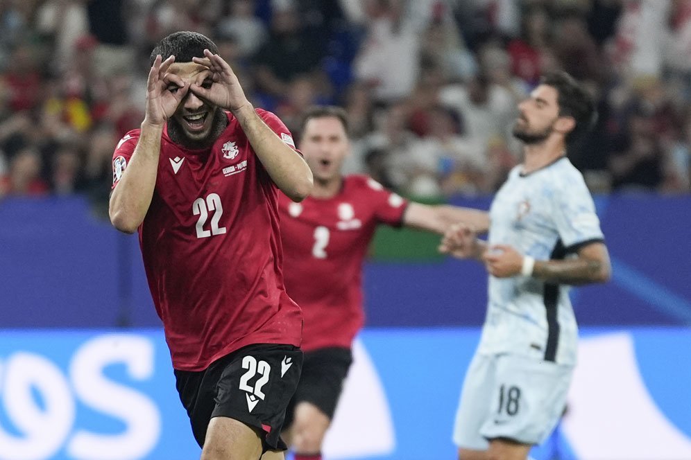 Profil Georges Mikautadze, Bomber Georgia yang Ramaikan Bursa Top Skor Euro 2024