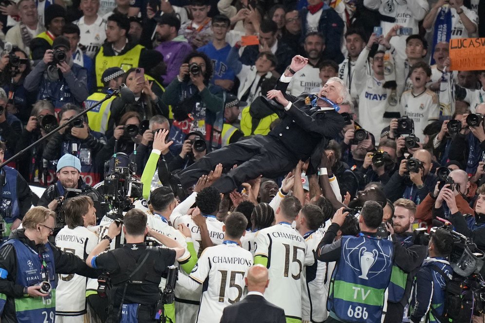 King Madrid, King Ancelotti King Madrid, King Ancelotti