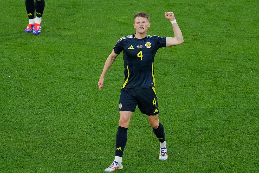 Man of the Match Skotlandia vs Swiss: Scott McTominay Man of the Match Skotlandia vs Swiss: Scott McTominay
