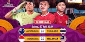 Jadwal Live Streaming Semifinal ASEAN U-19 Boys Championship di Vidio Jadwal Live Streaming Semifinal ASEAN U-19 Boys Championship di Vidio