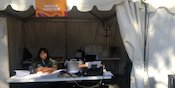 Media Center Dadakan di Gelora 10 November untuk Piala AFF U-19 2024: Biar Minimalis yang Penting Fungsional