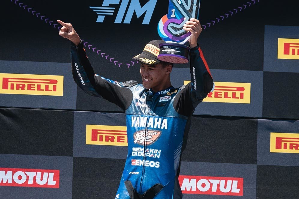 Yamaha Indonesia Soal Kans Aldi Satya Mahendra Naik Kelas: Bisa ke Moto2, Bisa Juga ke WorldSSP Yamaha Indonesia Soal Kans Aldi Satya Mahendra Naik Kelas: Bisa ke Moto2, Bisa Juga ke WorldSSP