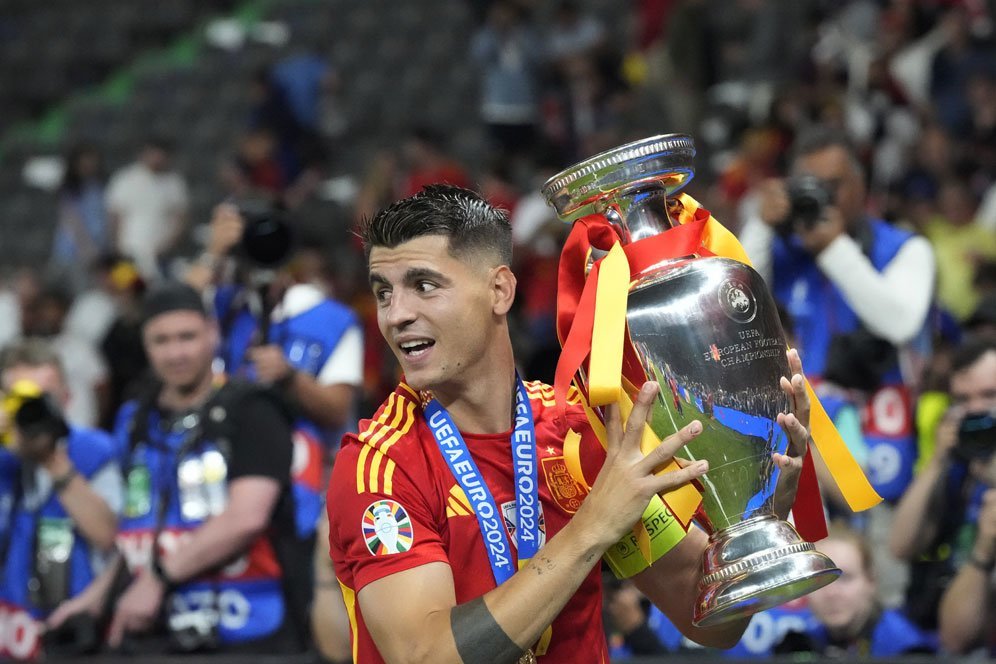 Akhirnya, Alvaro Morata Sudah Teken Kontrak di AC Milan