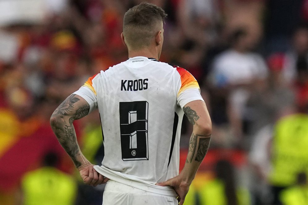 Last Dance yang Pahit untuk Toni Kroos: Jerman Tersingkir, Bikin Pedri Cedera dan Gagal Jadi Pembeda Last Dance yang Pahit untuk Toni Kroos: Jerman Tersingkir, Bikin Pedri Cedera dan Gagal Jadi Pembeda