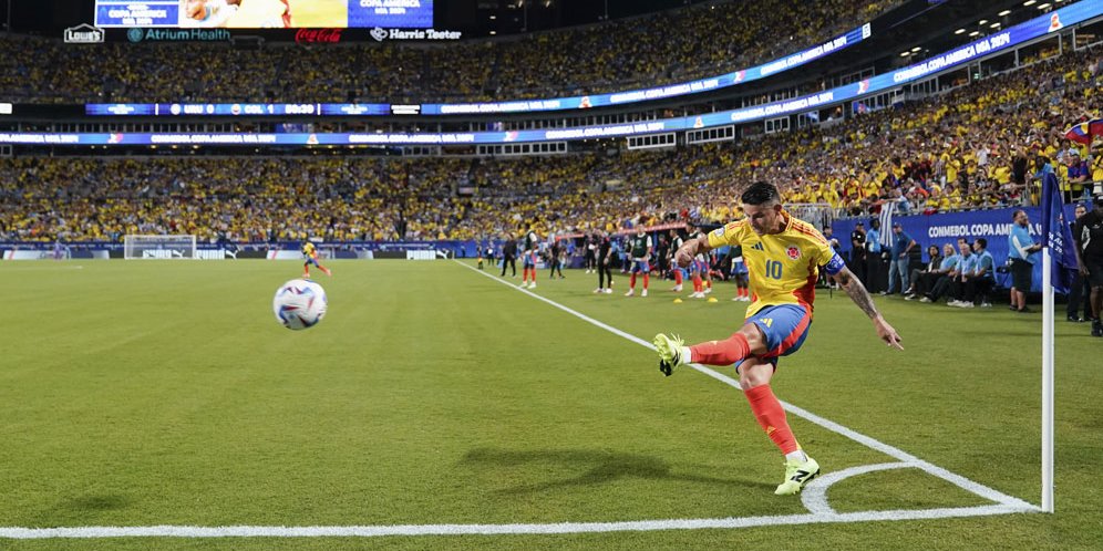 Lewati Lionel Messi, James Rodriguez Ukir Rekor Assist Fantastis di Copa America 2024! Lewati Lionel Messi, James Rodriguez Ukir Rekor Assist Fantastis di Copa America 2024!