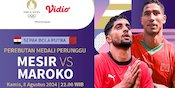 Link Siaran Langsung Sepak Bola Olimpiade Paris 2024: Mesir vs Maroko di Vidio Link Siaran Langsung Sepak Bola Olimpiade Paris 2024: Mesir vs Maroko di Vidio