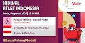 Jadwal Live Streaming Tim Indonesia di Olimpiade Paris 2024 di Vidio Hari Ini