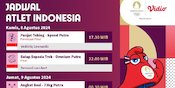 Jadwal Indonesia Olimpiade Paris 2024 di Vidio Hari Ini, Cek Siaran Langsungnya Jadwal Indonesia Olimpiade Paris 2024 di Vidio Hari Ini, Cek Siaran Langsungnya