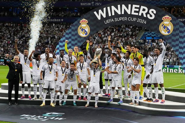 Gelar ke-6 Real Madrid