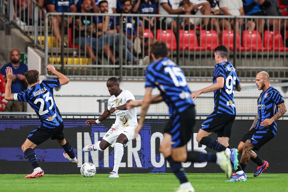 Hasil Inter Milan vs Al Ittihad: Brace Moussa Diaby Gulingkan Juara Serie A 2-0