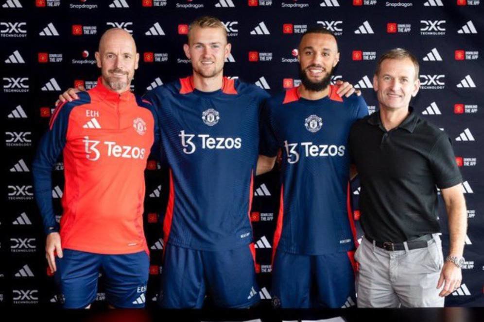 Matthijs De Ligt dan Noussair Mazraoui Resmi Berstatus Pemain Manchester United Matthijs De Ligt dan Noussair Mazraoui Resmi Berstatus Pemain Manchester United