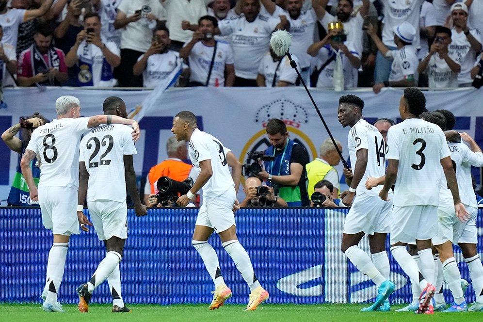 Statistik Real Madrid vs Atalanta: Beda Kelas Efektif Statistik Real Madrid vs Atalanta: Beda Kelas Efektif