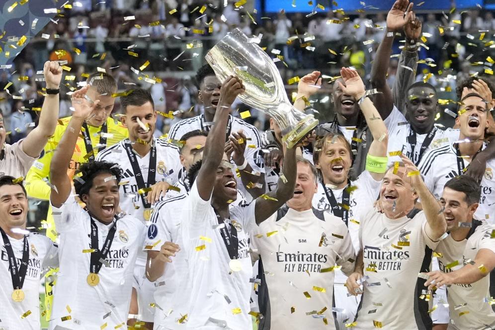 Selamat! Real Madrid Juara Piala Super Eropa 2024 Selamat! Real Madrid Juara Piala Super Eropa 2024