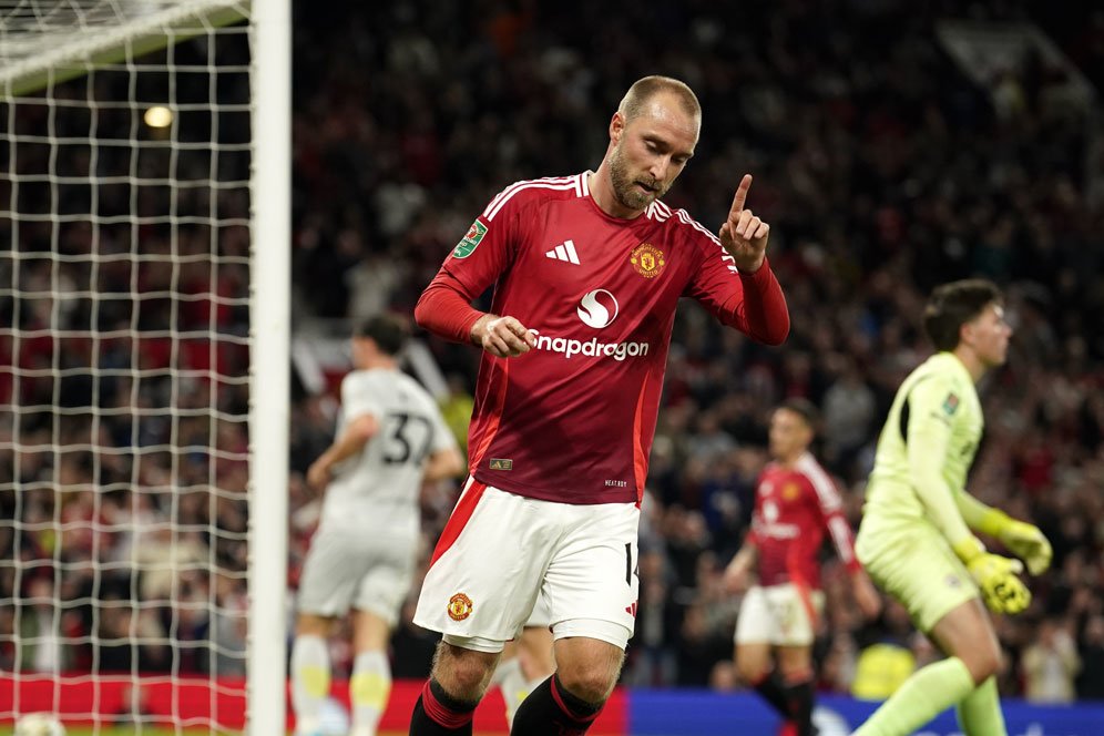 Berubah Pikiran? Christian Eriksen Indikasikan Bakal Bertahan di Manchester United
