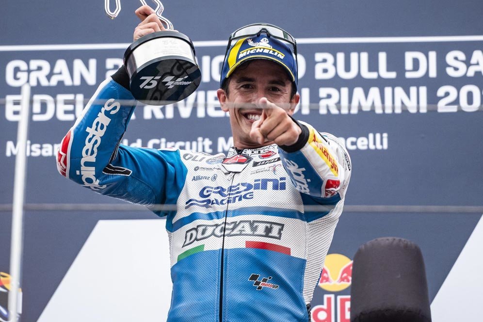 Ingat Tragedi Daijiro Kato dan Marco Simoncelli, Gresini: Tak Seharusnya Fans Teriaki Marc Marquez