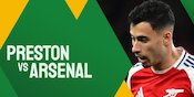 Link Live Streaming Preston North End vs Arsenal - Carabao Cup