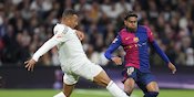 Jomplangnya Rapor Pemain El Clasico Real Madrid vs Barcelona: Mbappe 2, Lewandowski 9