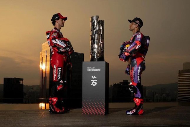 Jorge Martin Unggul di Sprint, Pecco Bagnaia Unggul di Grand Prix Jorge Martin Unggul di Sprint, Pecco Bagnaia Unggul di Grand Prix