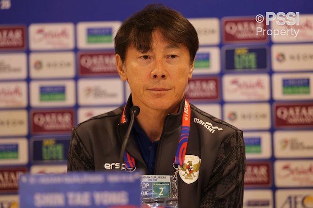 Shin Tae-yong Tetap Dampingi Timnas Indonesia di China