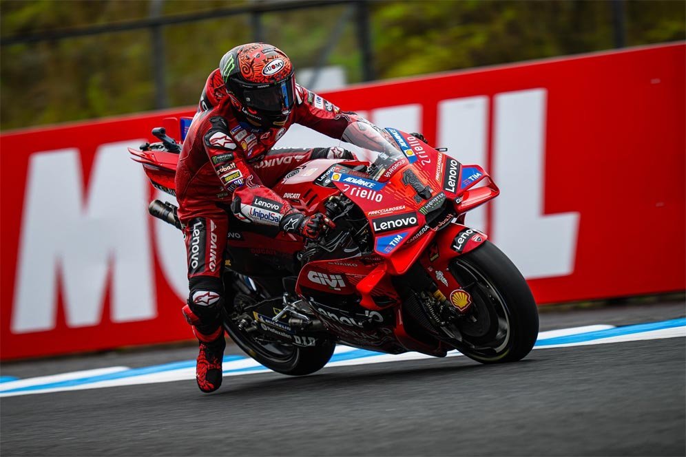 Hasil Sesi Pemanasan MotoGP Jepang 2024: Pecco Bagnaia dan Jorge Martin Tercepat