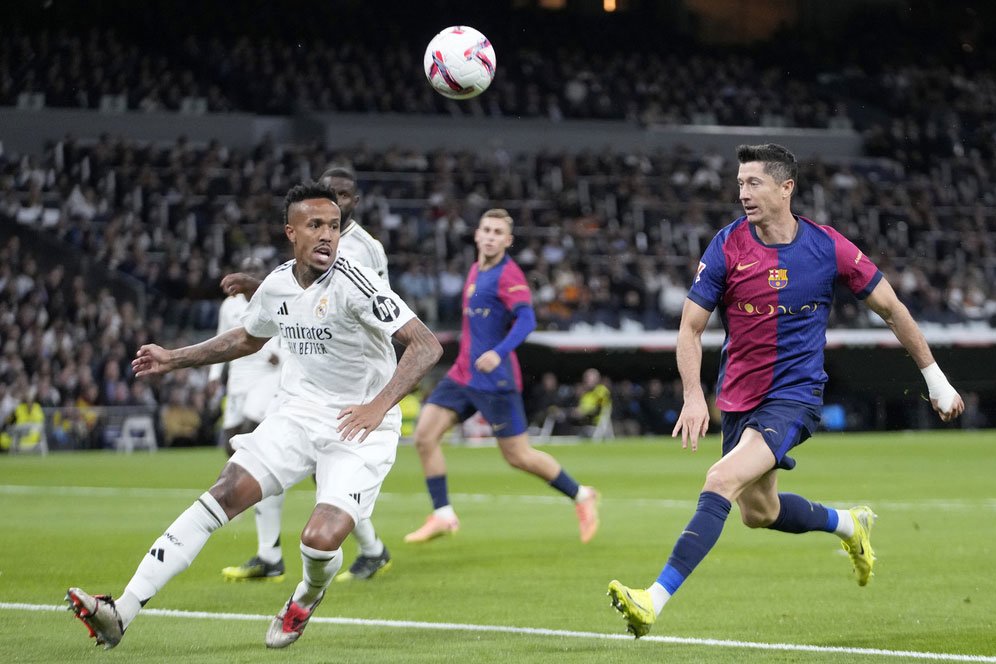 Man of the Match Real Madrid vs Barcelona: Robert Lewandowski Man of the Match Real Madrid vs Barcelona: Robert Lewandowski