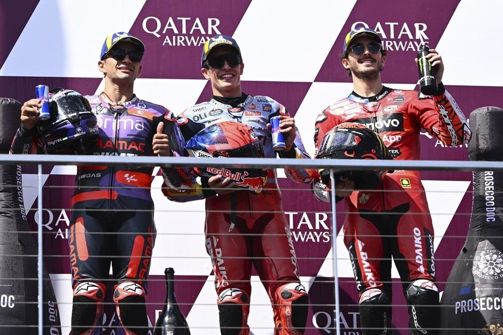 Marc Marquez Ragukan Team Order Ducati: Gampang Kalau Jorge Martin dan Pecco Bagnaia Beda Motor Marc Marquez Ragukan Team Order Ducati: Gampang Kalau Jorge Martin dan Pecco Bagnaia Beda Motor