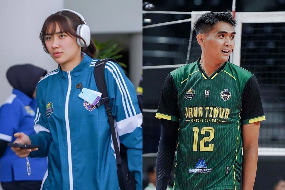 Persiapan Liga Voli Jepang, Yolla Yuliana dan Rivan Nurmulki Bela Skuad Jawa Timur di Kapolri Cup 2024