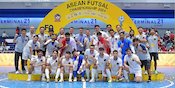 Timnas Futsal Indonesia Diberi Sambutan Meriah Setibanya di Tanah Air, Pulang dengan Trofi Juara Timnas Futsal Indonesia Diberi Sambutan Meriah Setibanya di Tanah Air, Pulang dengan Trofi Juara