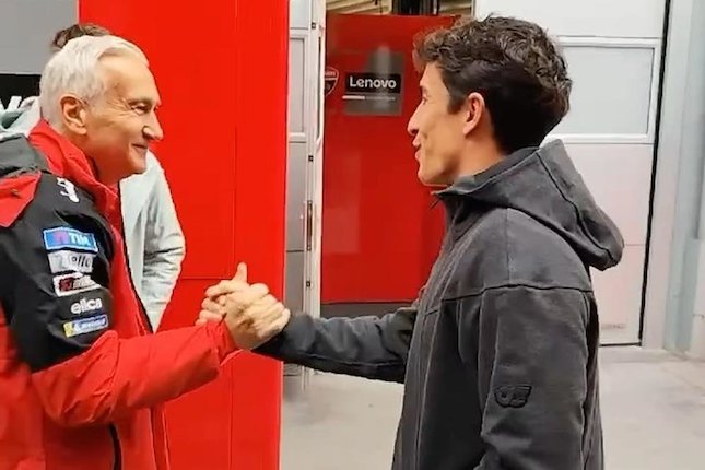 Marc Marquez Selalu Terima Kritikan Davide Tardozzi