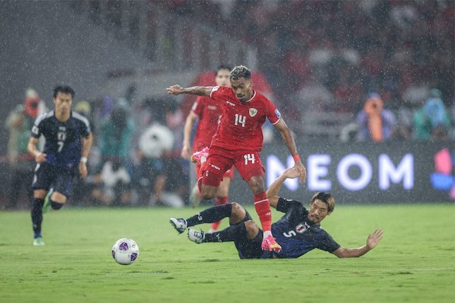 Gol Keren Hidemasa Morita ke Gawang Timnas Indonesia