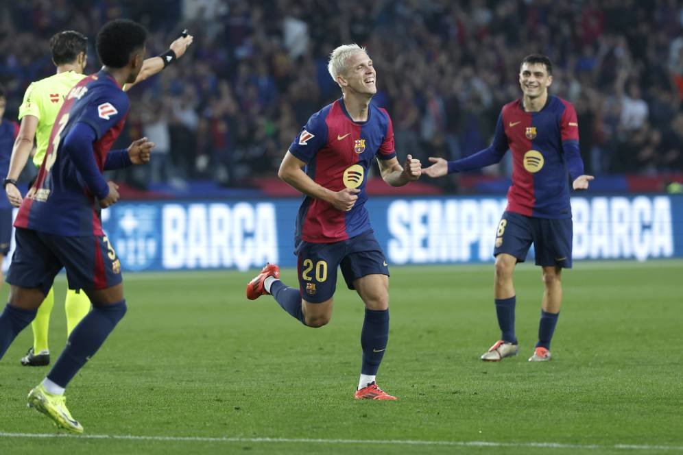 Rapor Gemilang Pemain Barcelona Saat Hajar Espanyol: Olmo Menyala, Raphinha Ketagihan Nyekor Rapor Gemilang Pemain Barcelona Saat Hajar Espanyol: Olmo Menyala, Raphinha Ketagihan Nyekor