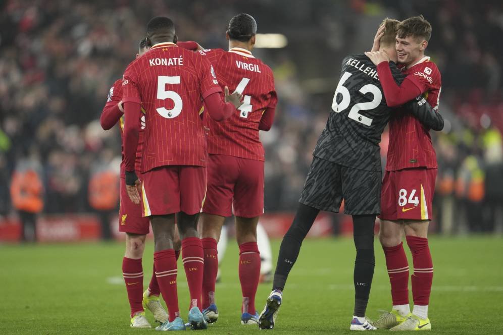 Rapor Pemain Liverpool Saat Libas Aston Villa: Kelleher Bersinar, Salah Tetap Berbahaya Rapor Pemain Liverpool Saat Libas Aston Villa: Kelleher Bersinar, Salah Tetap Berbahaya