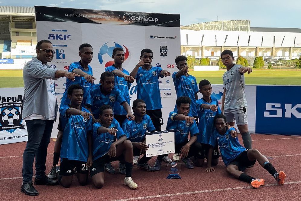 Lionel Messi dan Chicarito Tevez Masuk, Ini 18 Pemain Papua Football Academy untuk Gothia Cup 2025