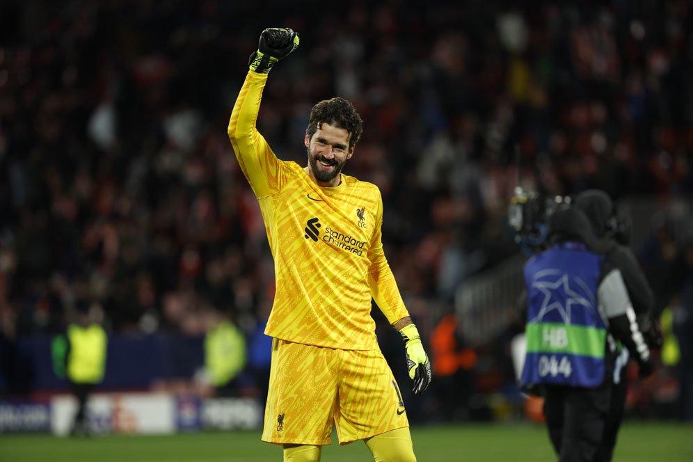 5 Penampilan Terbaik Alisson untuk Liverpool