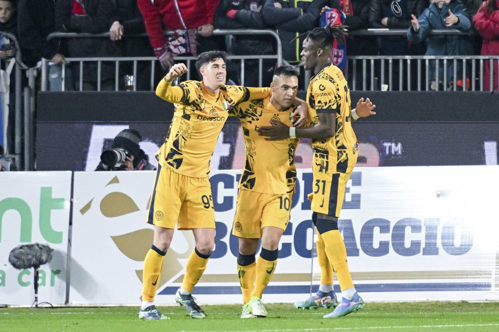 Hasil Cagliari vs Inter Milan: Skor 0-3 Hasil Cagliari vs Inter Milan: Skor 0-3