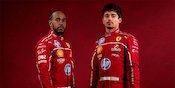 Foto: Pemotretan Perdana Lewis Hamilton dan Charles Leclerc sebagai Tandem di Scuderia Ferrari Foto: Pemotretan Perdana Lewis Hamilton dan Charles Leclerc sebagai Tandem di Scuderia Ferrari
