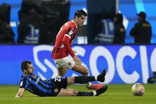 Alvaro Morata di AC Milan