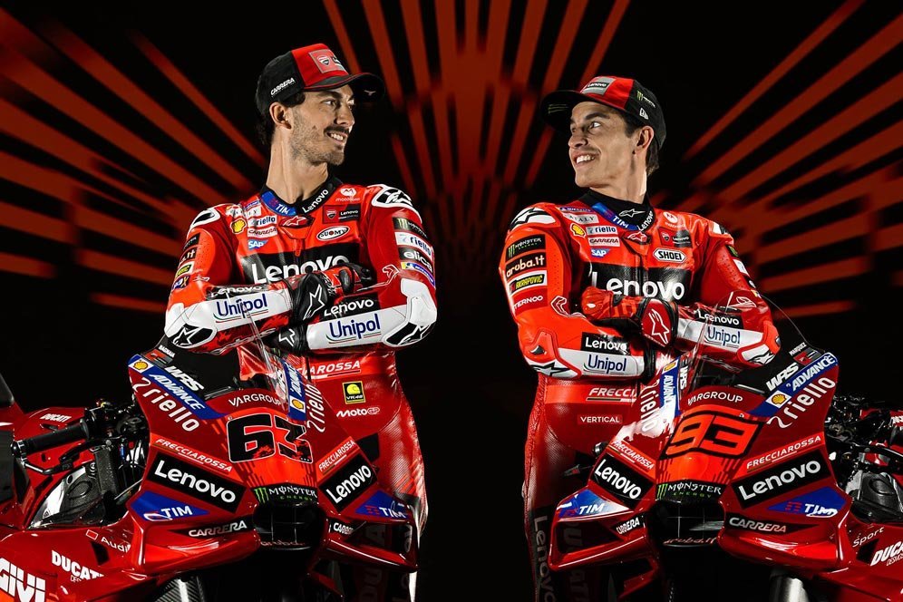 Manajer VR46 Sebut Pecco Bagnaia dan Marc Marquez Takkan Akur Lagi saat Rebutan Gelar
