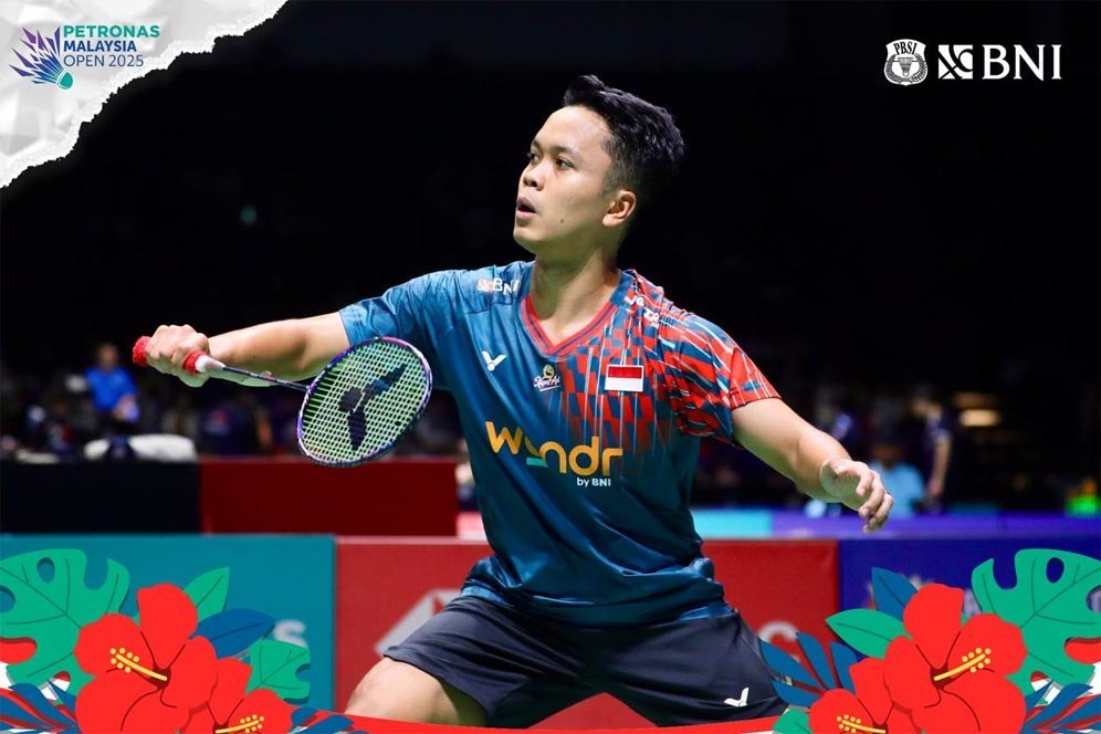 Hasil Malaysia Open 2025: Kalahkan Lee Chia Hao, Anthony Ginting Lolos ke 16 Besar Hasil Malaysia Open 2025: Kalahkan Lee Chia Hao, Anthony Ginting Lolos ke 16 Besar