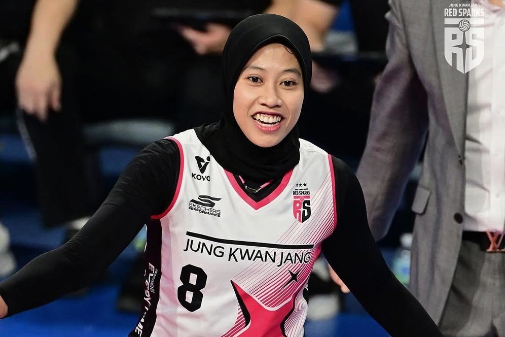 Tinggalkan Korea, Megawati Hangestri Syukuri Hasil Apik dan Sampaikan Pesan Khusus untuk Fans Red Sparks