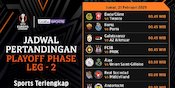 Jadwal Siaran Langsung Liga Europa 2024/25 Babak Play-off Leg Kedua di Vidio